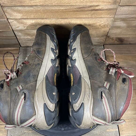 KEEN Utility Womens Sz 9.5 Detroit XT Mid Height Waterproof Work Boots Steel Toe - Picture 8 of 10